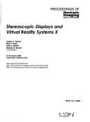 Tapa de Stereoscopic displays and virtual reality systems X