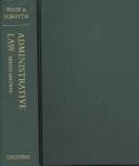 Tapa de Administrative law