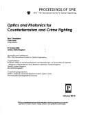 Tapa de Optics and photonics for counterterrorism and crime fighting