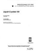 Tapa de Liquid crystals VIII