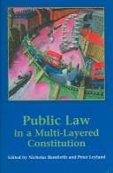 Tapa de Public law in a multi-layered constitution