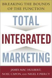 Tapa de Total integrated marketing
