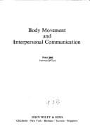 Tapa de Body movement and interpersonal communication