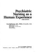 Tapa de Psychiatric nursing as a human experience