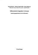 Tapa de Differenzierte Integration in Europa
