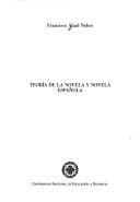 Tapa de Teoría de la novela y novela española