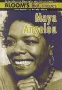 Tapa de Maya Angelou