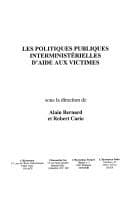 Tapa de Les politiques publiques interministérielles d'aide aux victimes