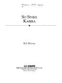 Tapa de So spake Kabira