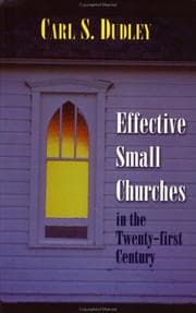 Tapa de Effective Small Churches in the Twenty-First Century
