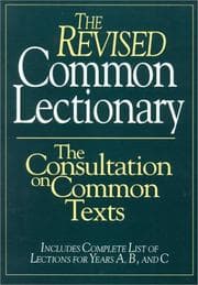 Tapa de The Revised Common Lectionary: Consultation on Common Texts