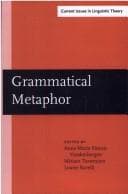 Tapa de Grammatical metaphor