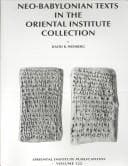 Tapa de Neo-Babylonian texts in the Oriental Institute collection