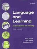Tapa de Language and learning