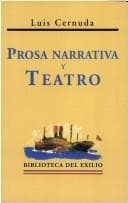 Tapa de Prosa narrativa y teatro