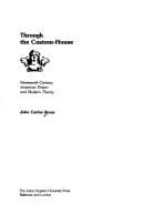 Tapa de Through the custom-house