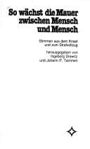 Tapa de So wächst die Mauer zwischen Mensch und Mensch