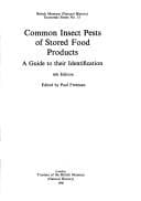 Tapa de Common insect pests of stored food products