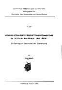 Tapa de Heinrich Steinhöwels Übersetzungskommentare in "De claris mulieribus" und "Äsop"