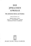 Tapa de Die Sprachen Afrikas: Mit zahlreichen Karten und Tabellen (German Edition)