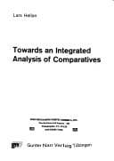Tapa de Towards an integrated analysis of comparatives