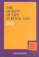 Tapa de The quality of life in rural Asia