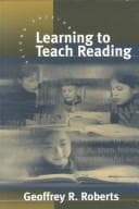 Tapa de Learning to teach reading