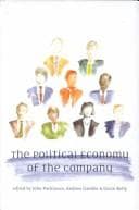Tapa de The political economy of the company