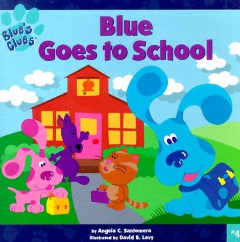 Tapa de Blue Goes to School