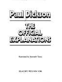Tapa de The official explanations