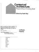 Tapa de Contextual architecture