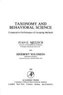 Tapa de Taxonomy and behavioral science