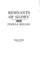 Tapa de Remnants of glory