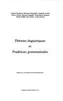 Tapa de Théories linguistiques et traditions grammaticales