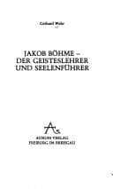 Tapa de Jakob Böhme, der Geisteslehrer und Seelenführer