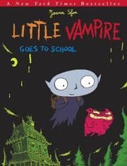 Tapa de Little vampire goes to school