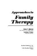 Tapa de Approaches to family therapy