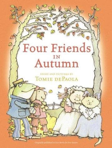 Tapa de Four friends in autumn