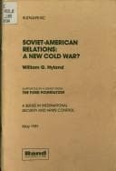 Tapa de Soviet-American relations, a new Cold War?