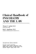 Tapa de Clinical handbook of psychiatry and the law