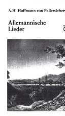 Tapa de Allemannische Lieder