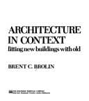 Tapa de Architecture in Context