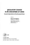 Tapa de Regulatory change in an atmosphere of crisis