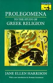 Tapa de Prolegomena to the study of Greek religion