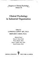 Tapa de Clinical psychology in industrial organization