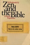 Tapa de Zen and the Bible