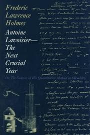 Tapa de Antoine Lavoisier, the next crucial year, or The sources of his quantitative method in chemistry