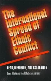 Tapa de The international spread of ethnic conflict