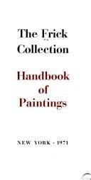 Tapa de Handbook of paintings