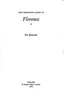 Tapa de The companion guide to Florence